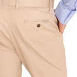 Pantalón Libre De Arrugas Hombre Classic Beige Rockford