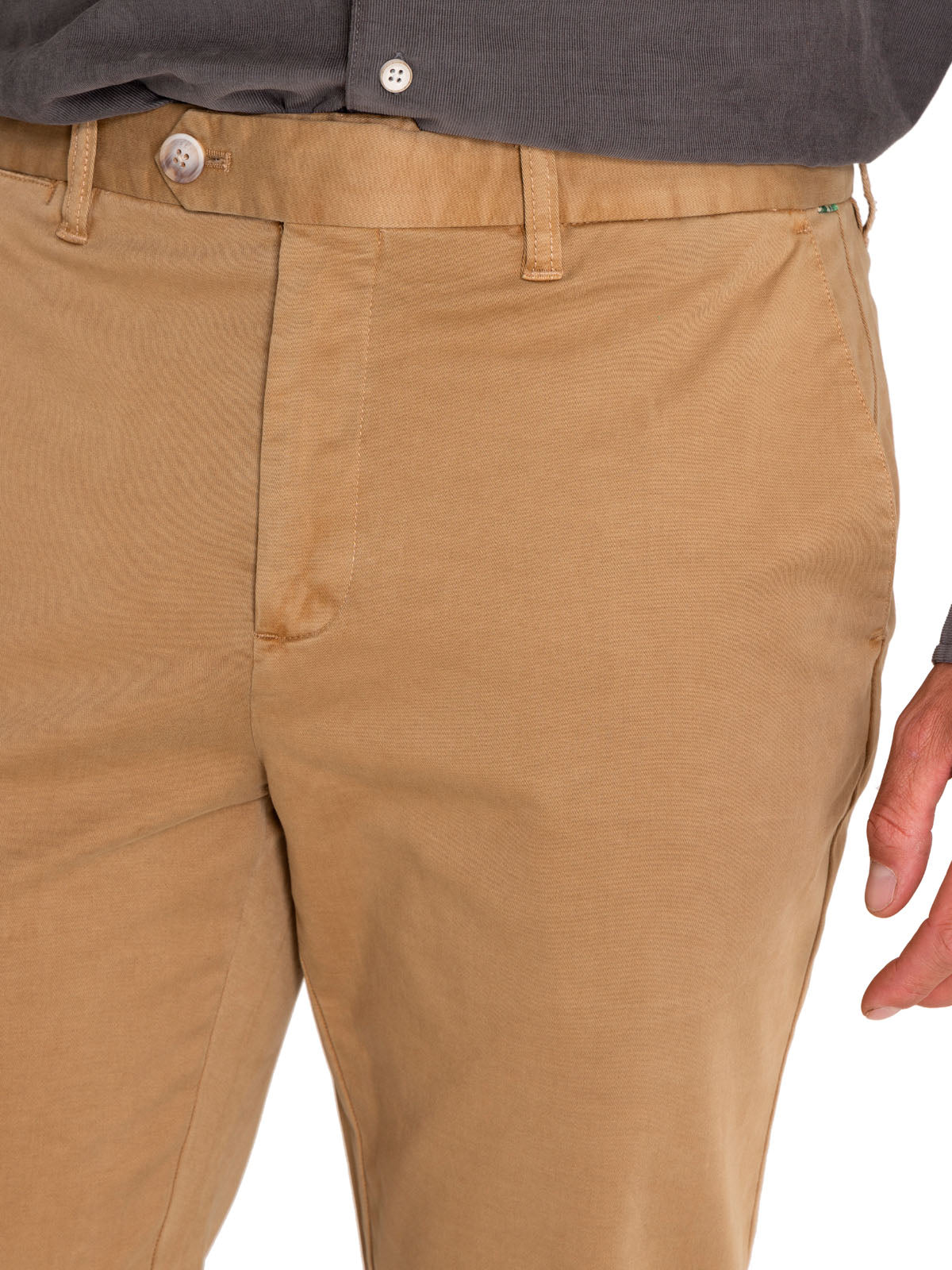 Pantalón Natural Flex Hombre Turin Beige Rockford