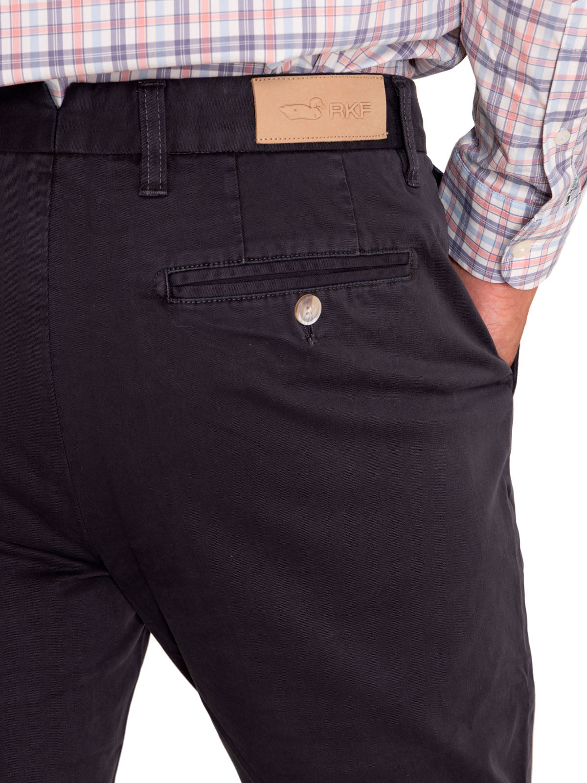Pantalón Natural Flex Hombre Turin Gris Rockford