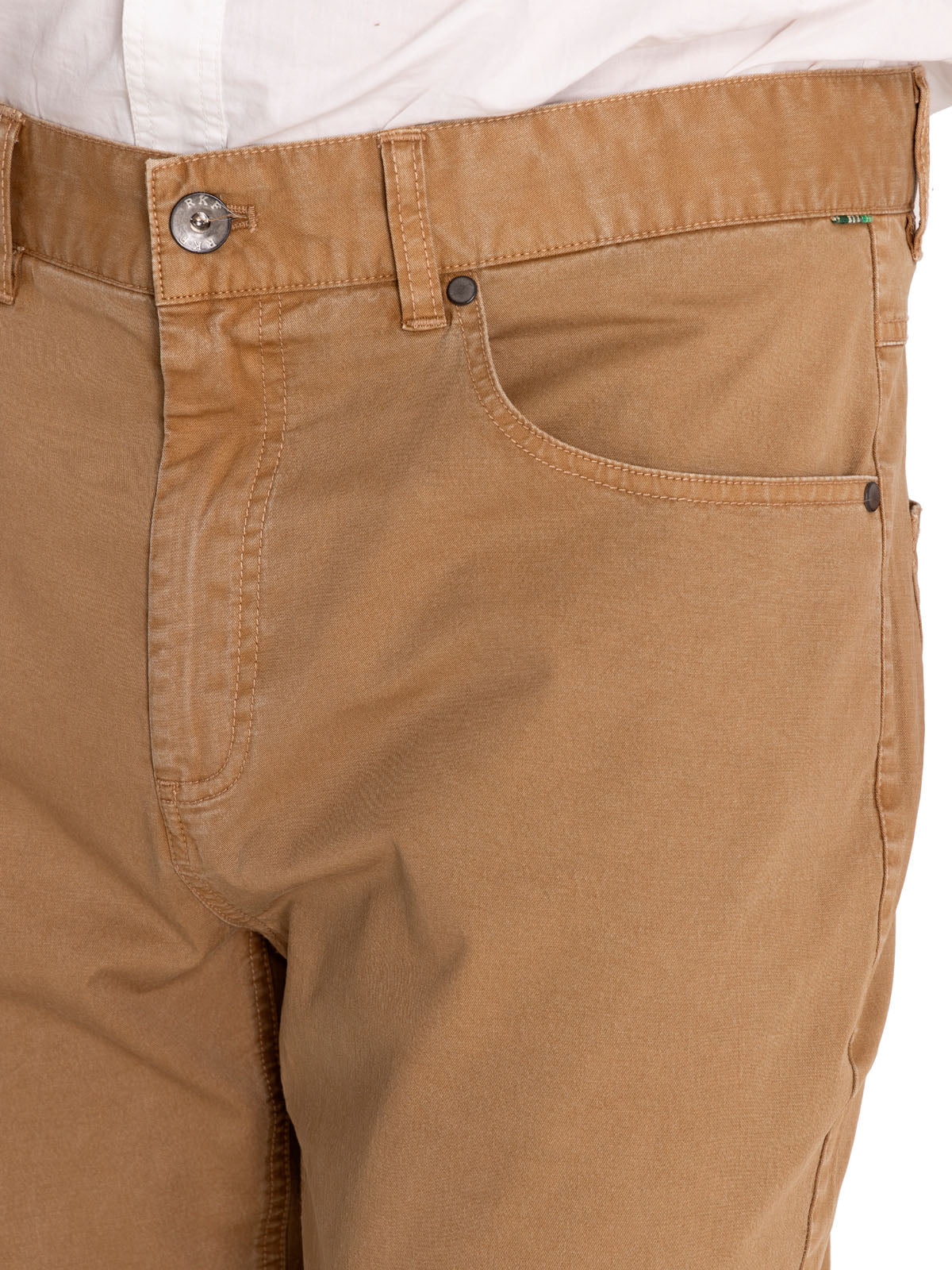 Pantalón Natural Flex Hombre Five Beige Rockford