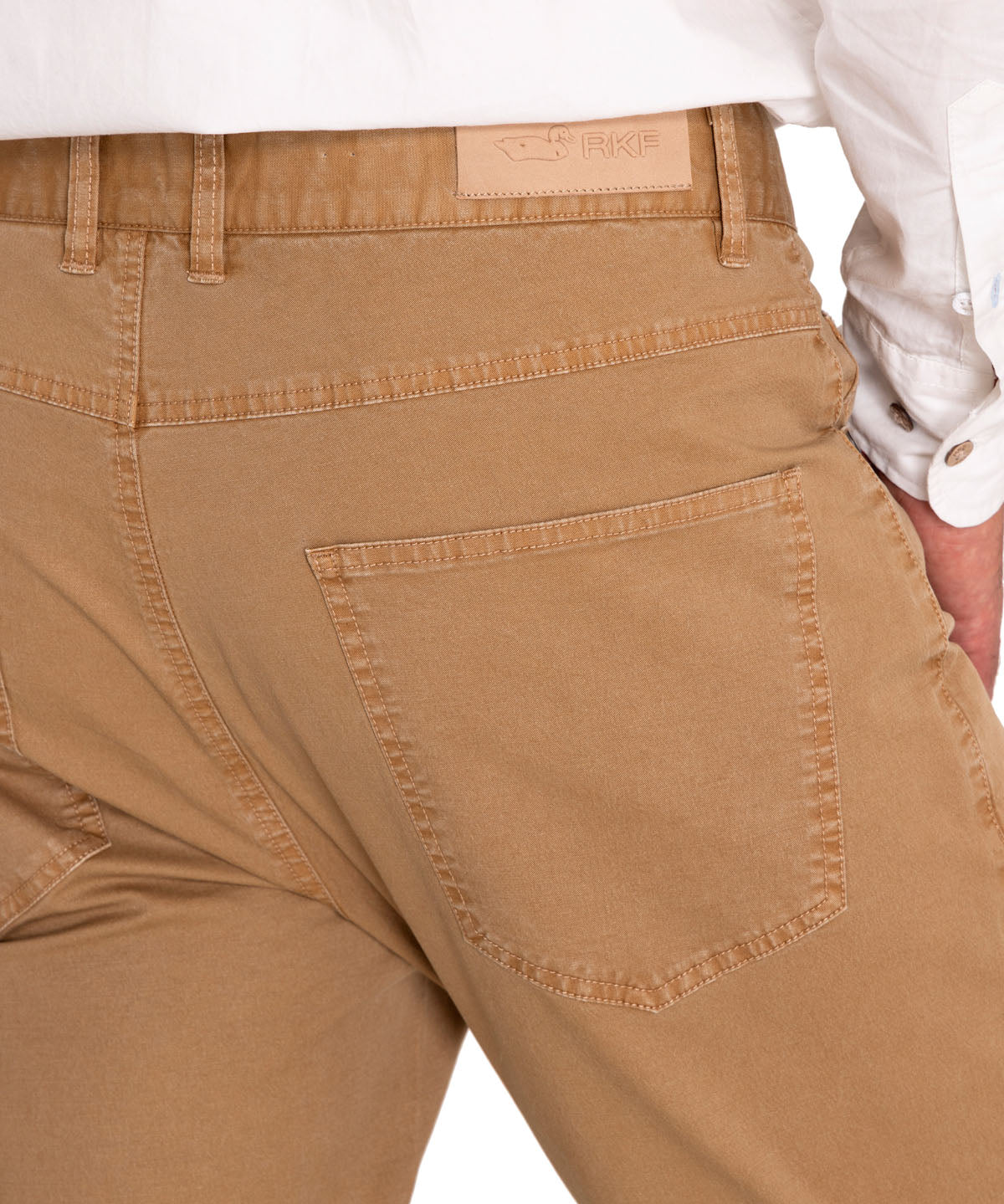 Pantalón Natural Flex Hombre Five Beige Rockford