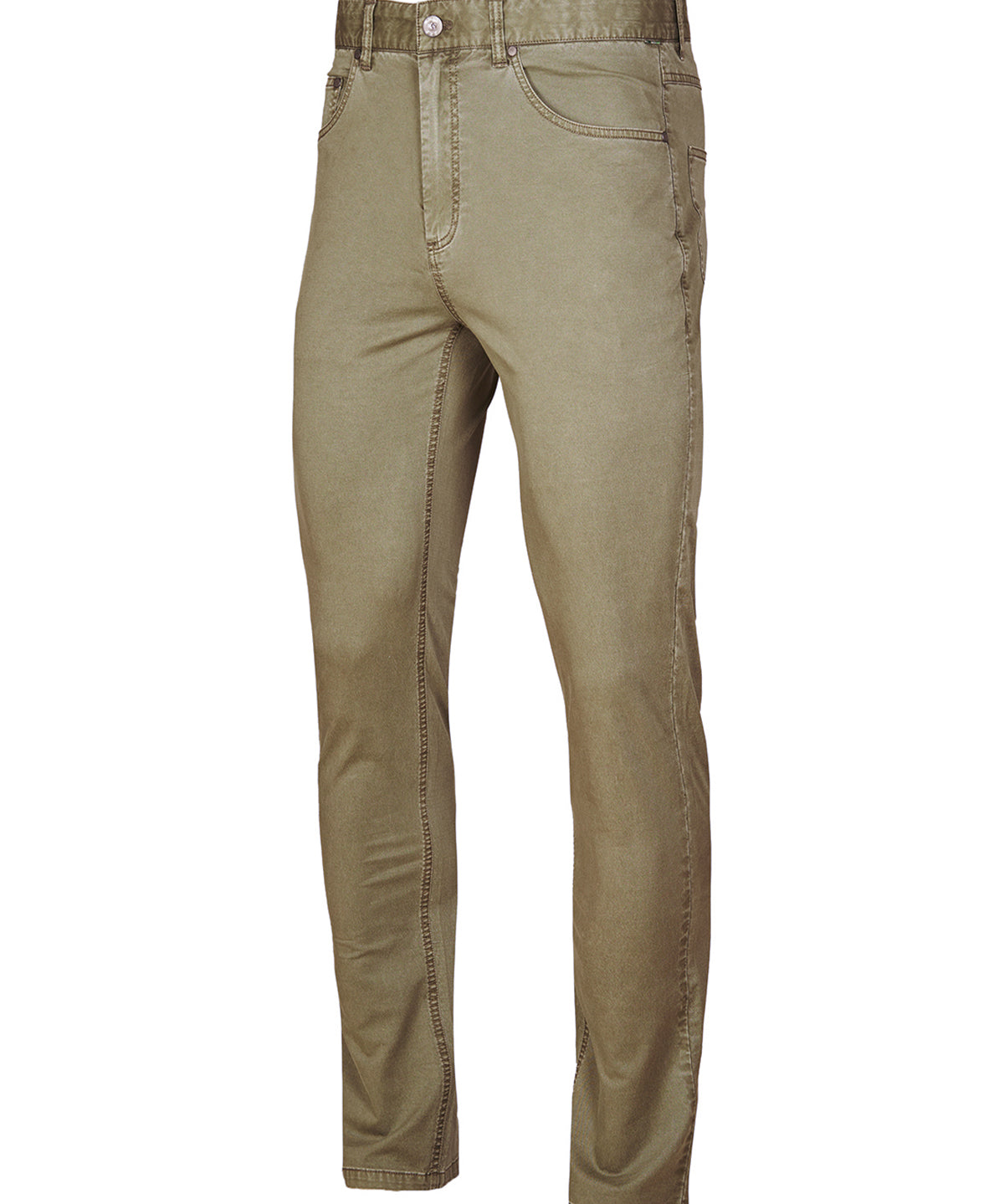 Pantalón Natural Flex Hombre Five Verde Rockford