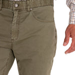 Pantalón Natural Flex Hombre Five Verde Rockford