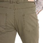Pantalón Natural Flex Hombre Five Verde Rockford