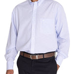 Camisa Libre De Arrugas Hombre WF Cuello Button-Down Marino Rockford