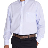 Camisa Libre De Arrugas Hombre WF Cuello Button-Down Marino Rockford