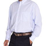 Camisa Libre De Arrugas Hombre WF Cuello Button-Down Marino Rockford