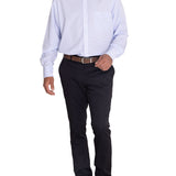 Camisa Libre De Arrugas Hombre WF Cuello Button-Down Marino Rockford