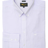 Camisa Libre De Arrugas Hombre WF Cuello Button-Down Azul Rockford