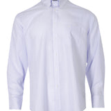 Camisa Libre De Arrugas Hombre WF Cuello Button-Down Azul Rockford