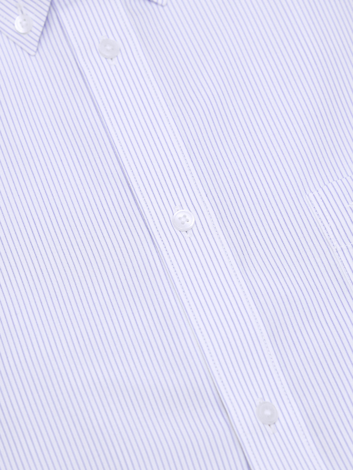 Camisa Libre De Arrugas Hombre WF Cuello Button-Down Azul Rockford