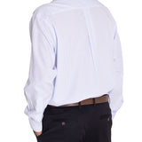 Camisa Libre De Arrugas Hombre WF Cuello Button-Down Azul Rockford