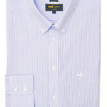 Camisa Libre De Arrugas Hombre WF Cuello Button-Down Celeste Rockford