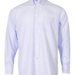 Camisa Libre De Arrugas Hombre WF Cuello Button-Down Celeste Rockford