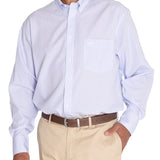Camisa Libre De Arrugas Hombre WF Cuello Button-Down Celeste Rockford