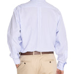 Camisa Libre De Arrugas Hombre WF Cuello Button-Down Celeste Rockford