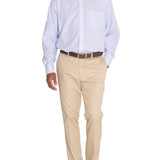 Camisa Libre De Arrugas Hombre WF Cuello Button-Down Celeste Rockford