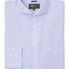 Camisa Libre De Arrugas Hombre WF Cuello Italiano Celeste Rockford