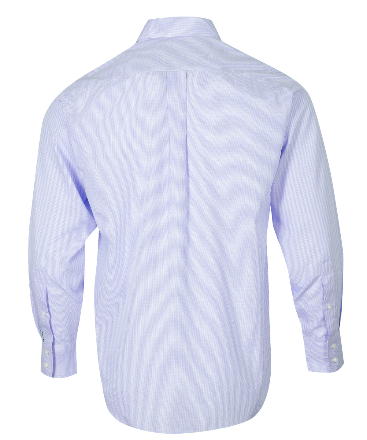 Camisa Libre De Arrugas Hombre WF Cuello Italiano Celeste Rockford