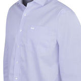 Camisa EasyIron Hombre Cuello Italiano Blanco Rockford