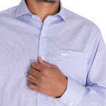 Camisa EasyIron Hombre Cuello Italiano Blanco Rockford