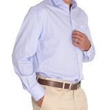 Camisa EasyIron Hombre Cuello Italiano Blanco Rockford