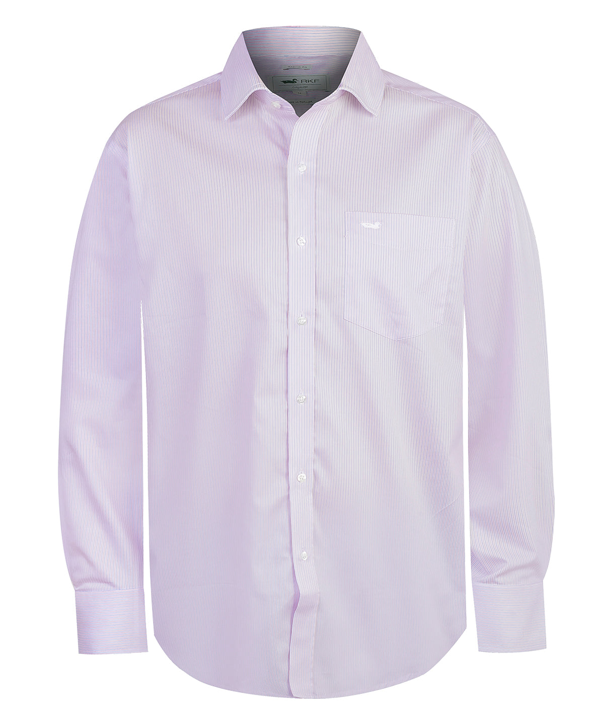 Camisa EasyIron Hombre Cuello Italiano Rosado Rockford