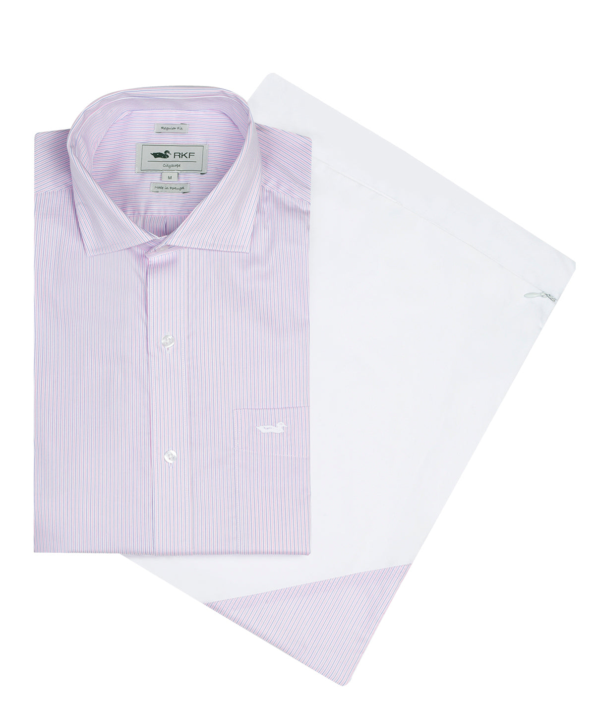 Camisa EasyIron Hombre Cuello Italiano Rosado Rockford