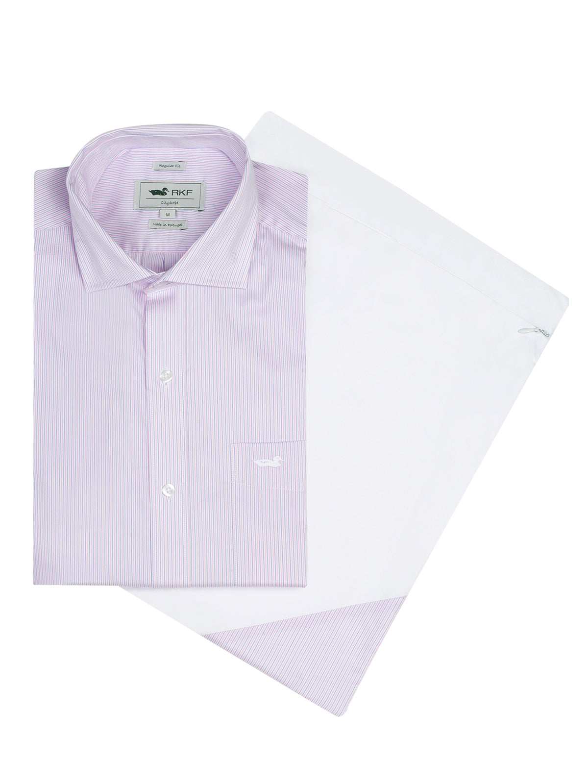 Camisa EasyIron Hombre Cuello Italiano Rosado Rockford