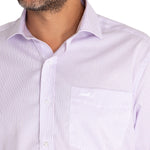 Camisa EasyIron Hombre Cuello Italiano Rosado Rockford