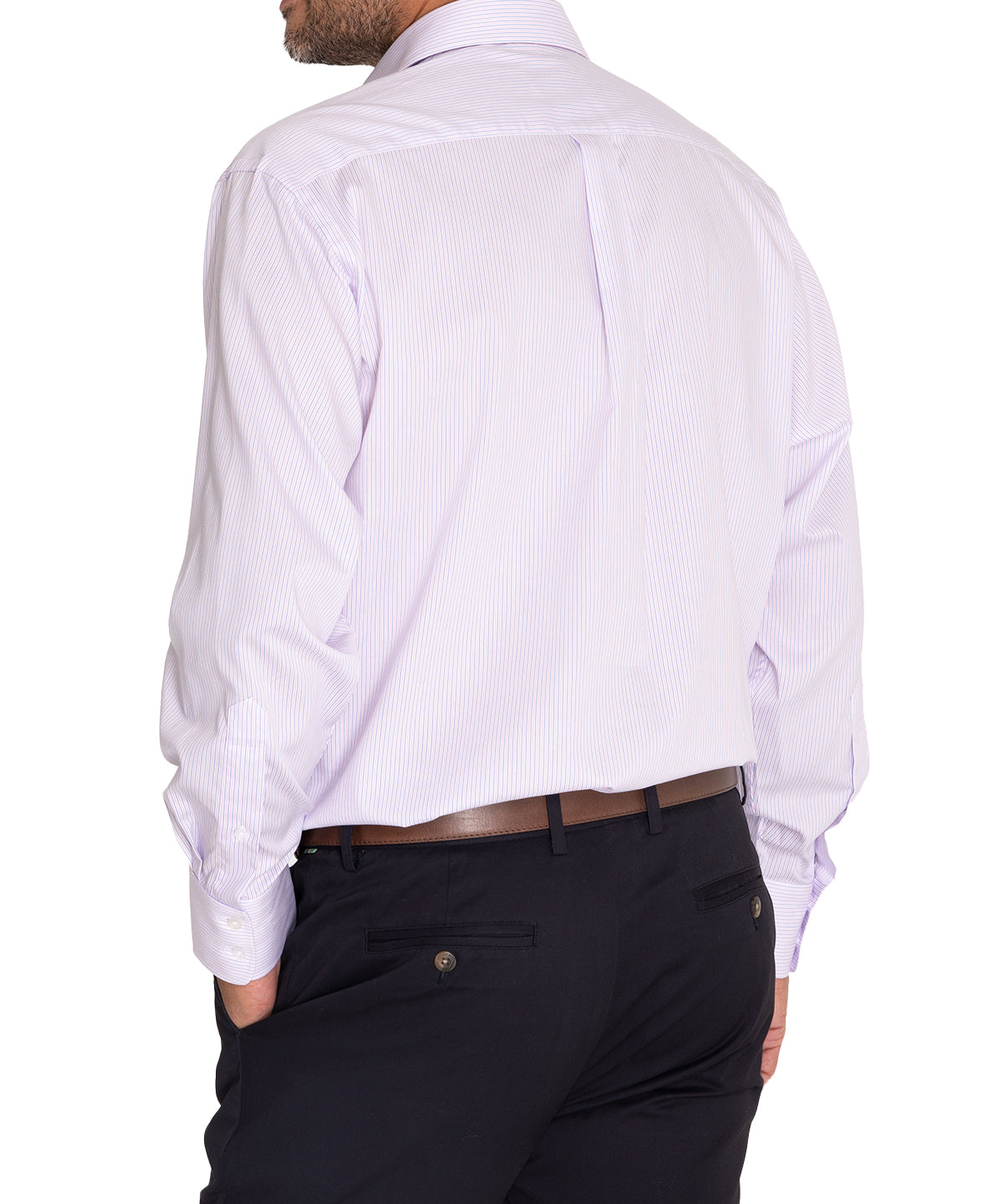 Camisa EasyIron Hombre Cuello Italiano Rosado Rockford