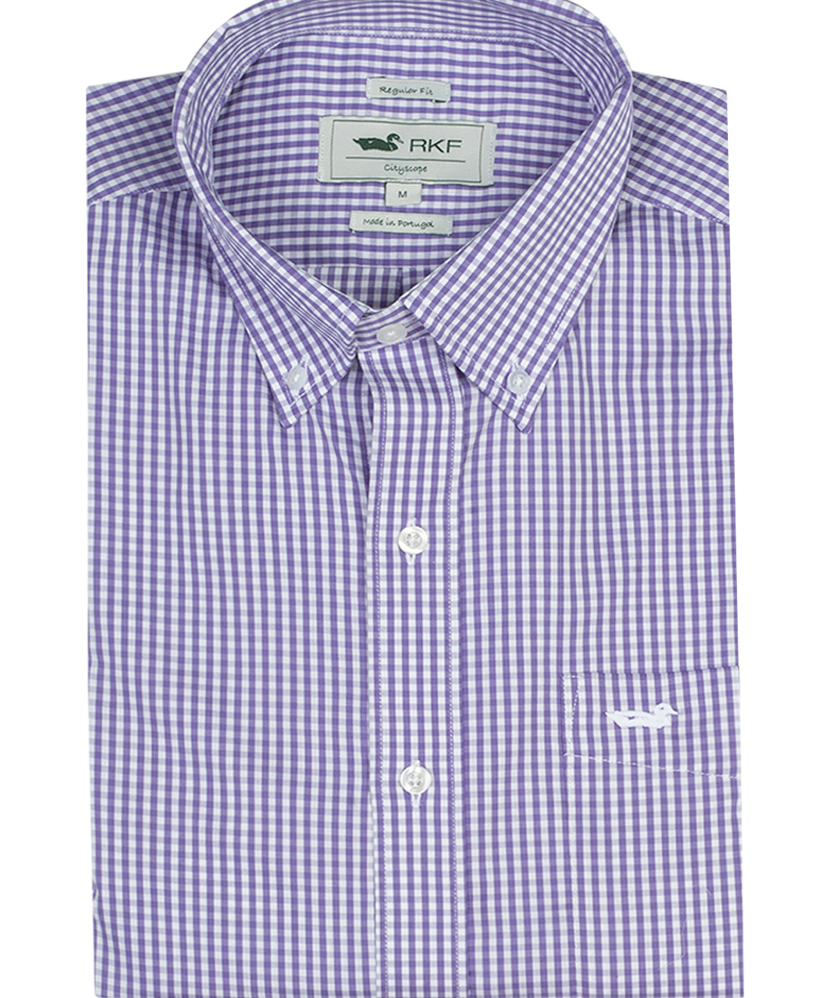 Camisa EasyIron Hombre Cuello Button-Down Blanco Rockford