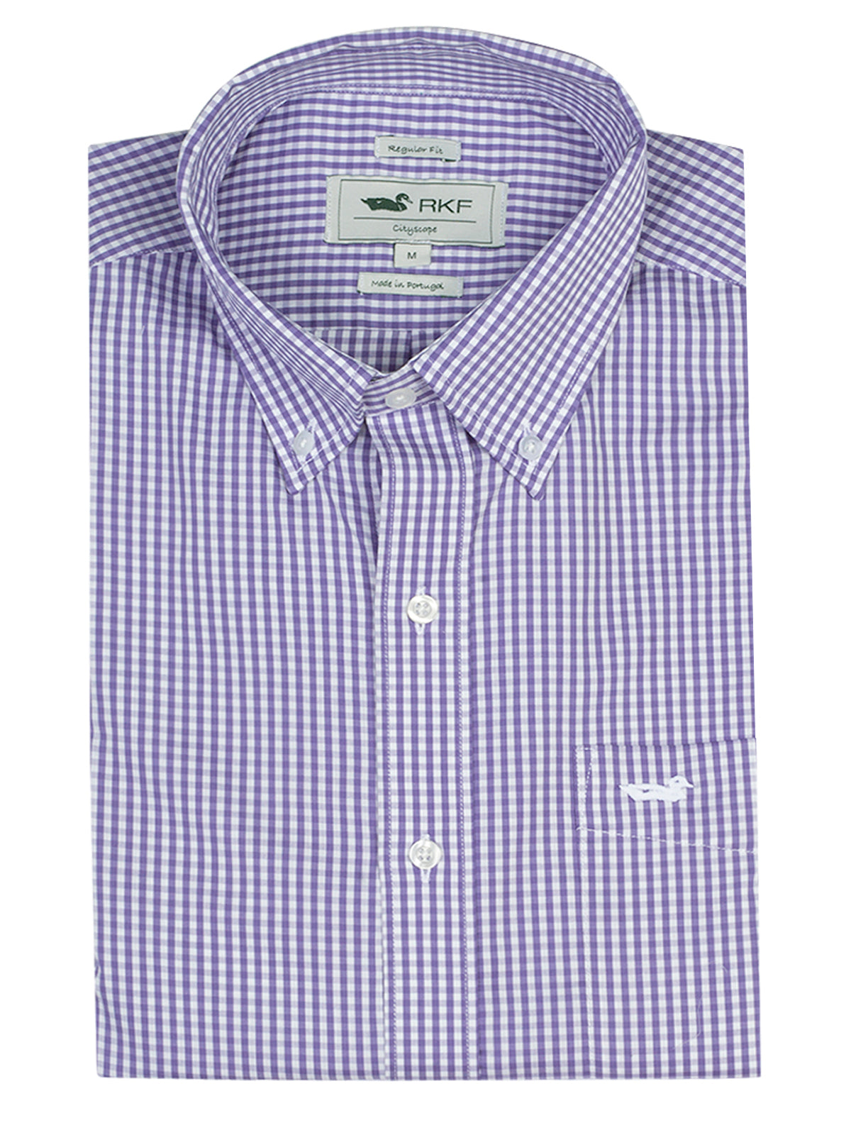 Camisa EasyIron Hombre Cuello Button-Down Blanco Rockford