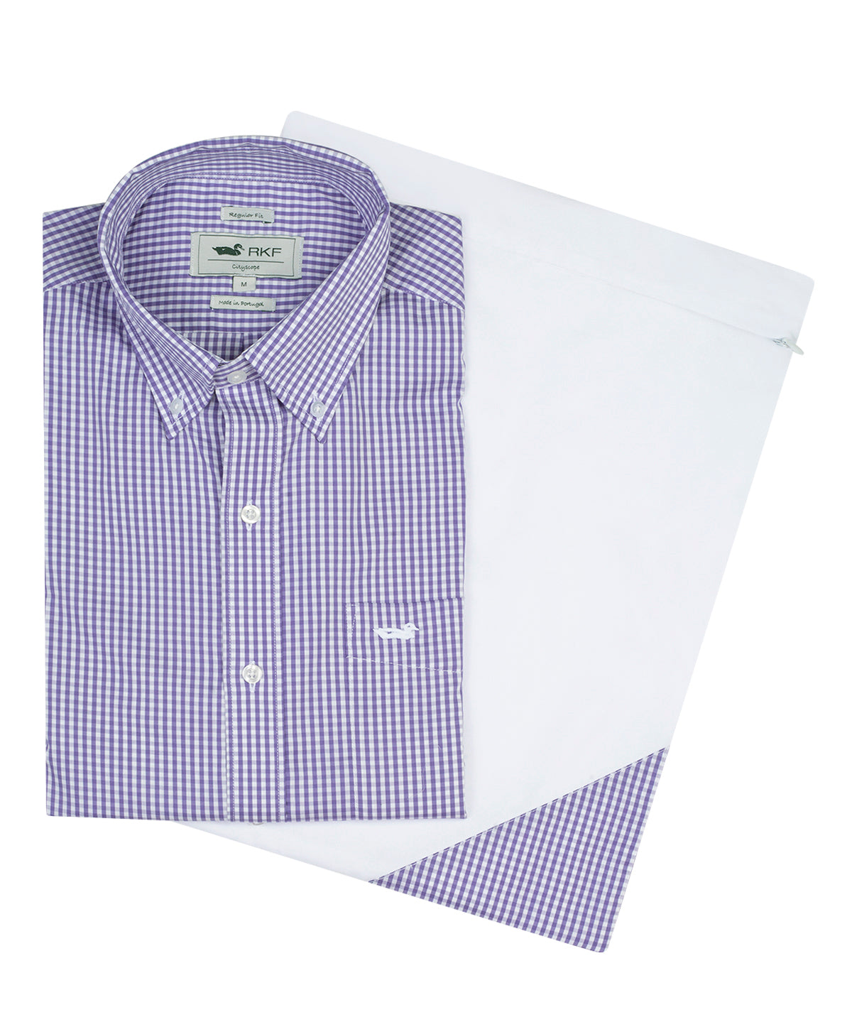Camisa EasyIron Hombre Cuello Button-Down Blanco Rockford