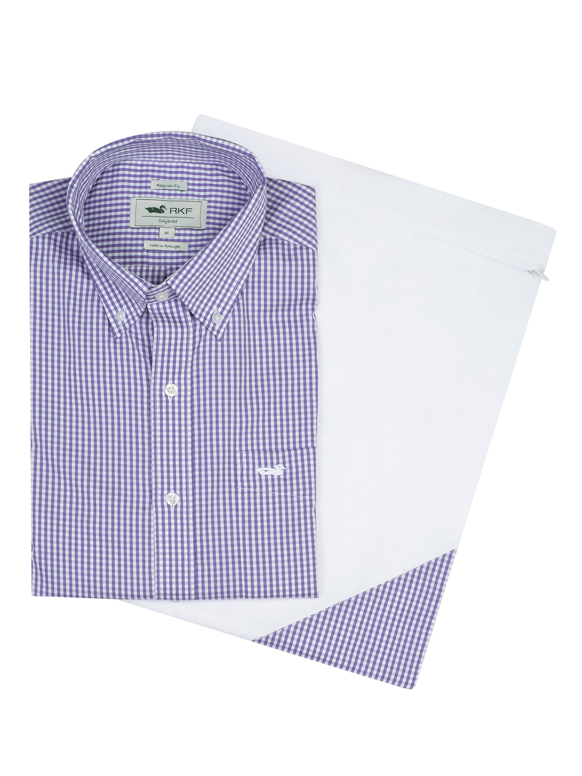 Camisa EasyIron Hombre Cuello Button-Down Blanco Rockford
