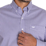 Camisa EasyIron Hombre Cuello Button-Down Blanco Rockford