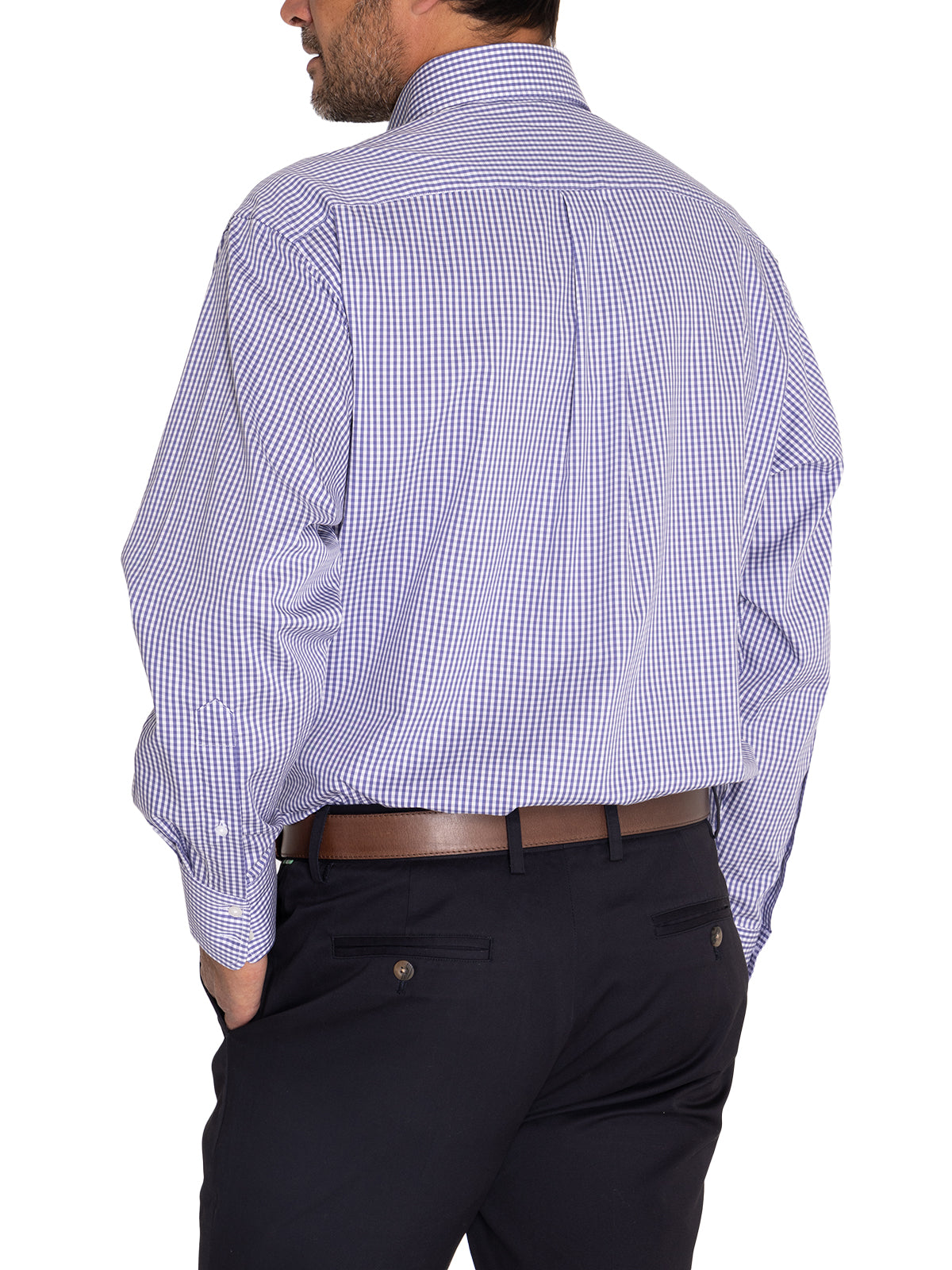Camisa EasyIron Hombre Cuello Button-Down Blanco Rockford