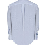 Camisa Libre De Arrugas Hombre WF Cuello Italiano Celeste Rockford