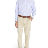 Camisa Libre De Arrugas Hombre WF Cuello Italiano Celeste Rockford