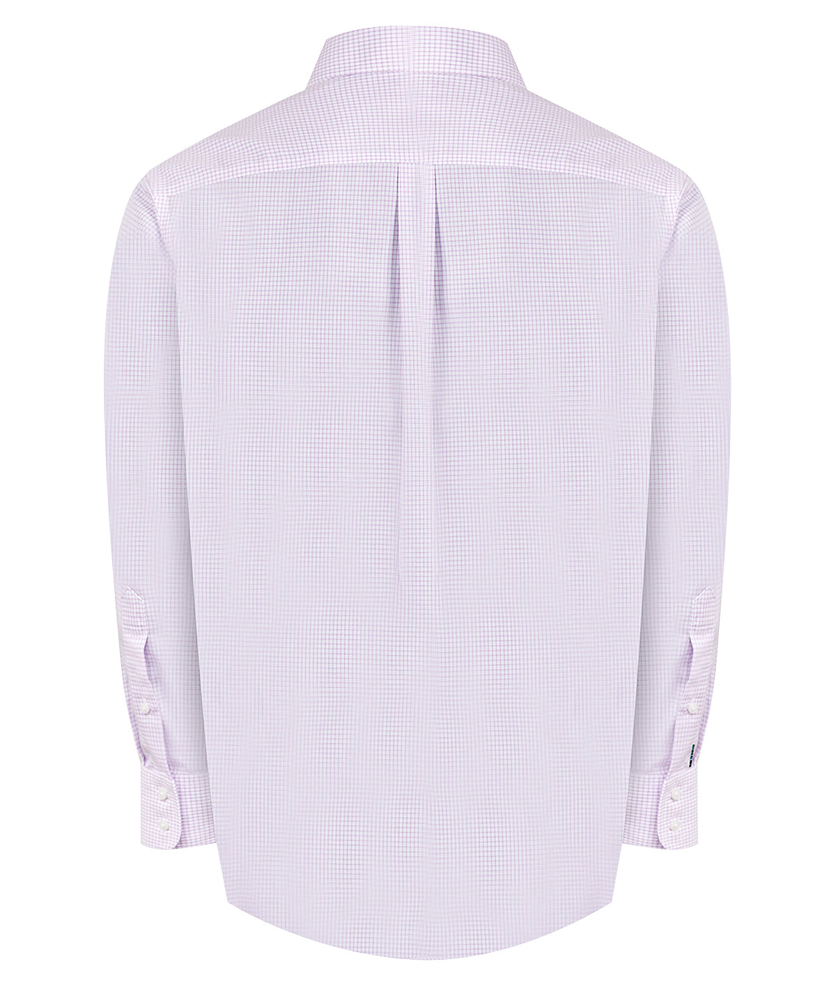 Camisa Libre De Arrugas Hombre WF Cuello Italiano Lila Rockford
