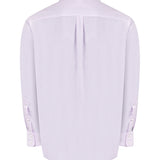 Camisa Libre De Arrugas Hombre WF Cuello Italiano Lila Rockford