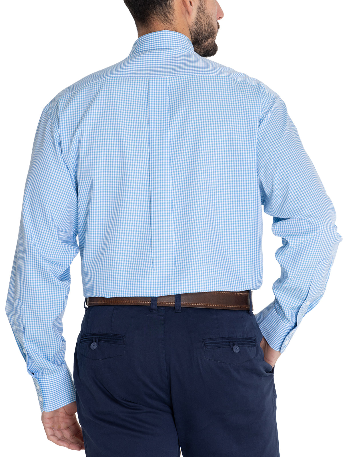 Camisa Libre De Arrugas Hombre WF Cuello Button-Down Calipso Rockford