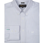 Camisa Libre De Arrugas Hombre WF Cuello Button-Down Gris Rockford