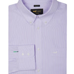 Camisa Libre De Arrugas Hombre WF Cuello Button-Down Lila Rockford