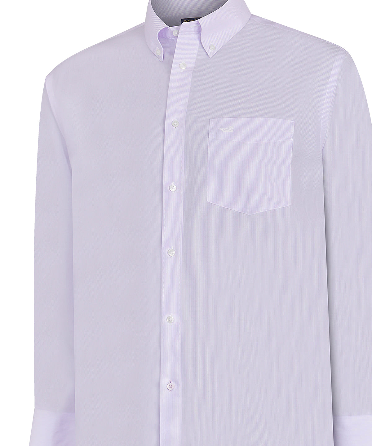 Camisa Libre De Arrugas Hombre WF Cuello Button-Down Lila Rockford