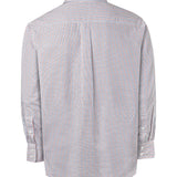 Camisa Libre De Arrugas Hombre WF Cuello Button-Down Azul Rockford
