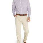 Camisa Libre De Arrugas Hombre WF Cuello Button-Down Azul Rockford