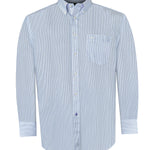 Camisa Libre De Arrugas Hombre WF Cuello Button-Down Marino Rockford