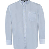 Camisa Libre De Arrugas Hombre WF Cuello Button-Down Marino Rockford