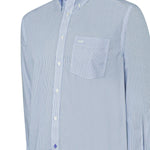Camisa Libre De Arrugas Hombre WF Cuello Button-Down Marino Rockford
